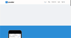 Desktop Screenshot of leveler.com